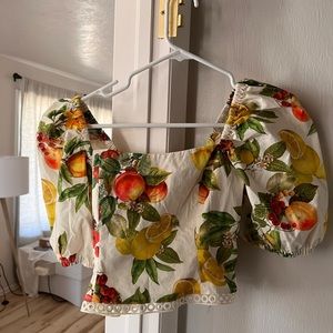 Antonio Melani Cropped Blouse / Size 4